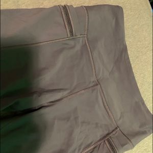 Purple-gray full length VS leggings